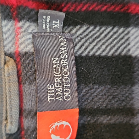 The American Outdooraman Flannel Lined Jacket XL - Picture 3 of 6